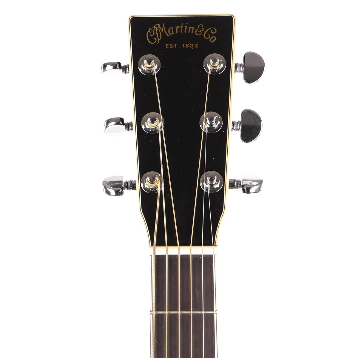 Martin D-35 Johnny Cash Commemorative Dreadnought Acoustic Gloss Black — 4