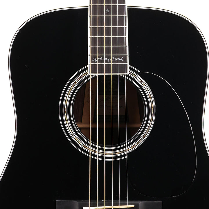 Martin D-35 Johnny Cash Commemorative Dreadnought Acoustic Gloss Black