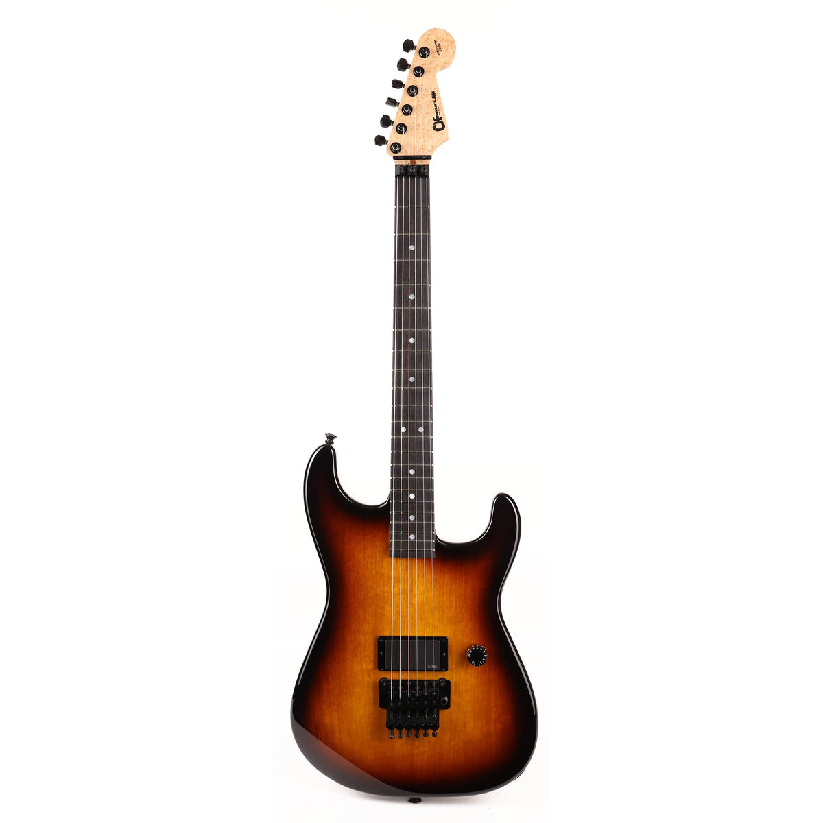 Charvel Custom Shop Korina San Dimas 2-Tone Burst Masterbuilt Red Dave — 2