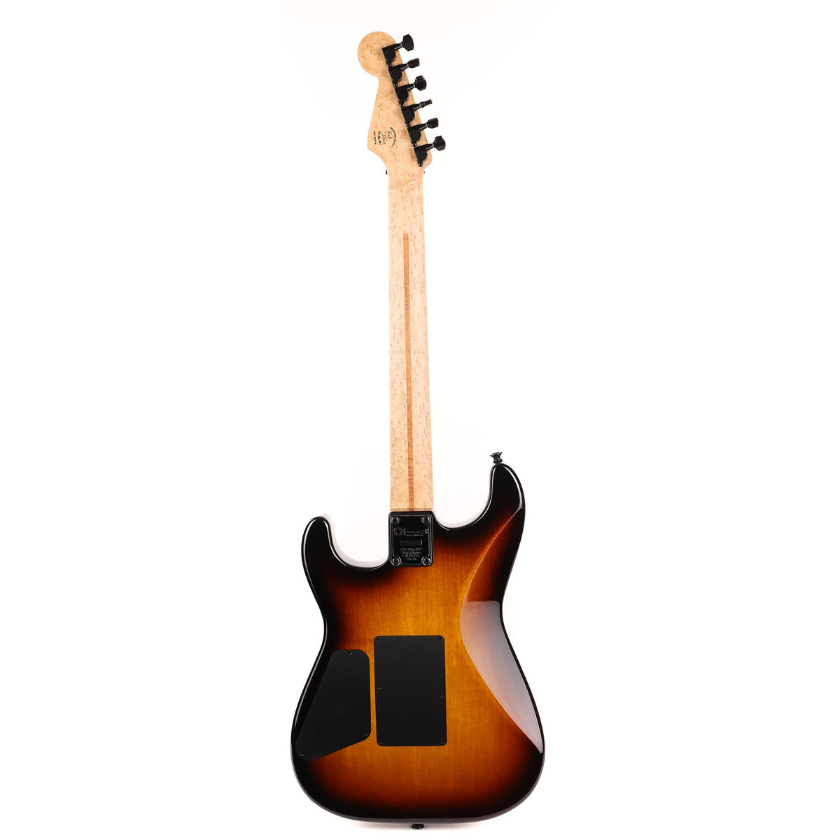 Charvel Custom Shop Korina San Dimas 2-Tone Burst Masterbuilt Red Dave — 3