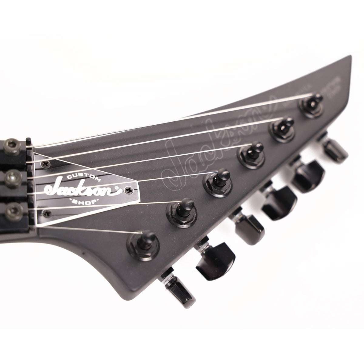 Jackson Custom Shop Warrior Matte Black — 4