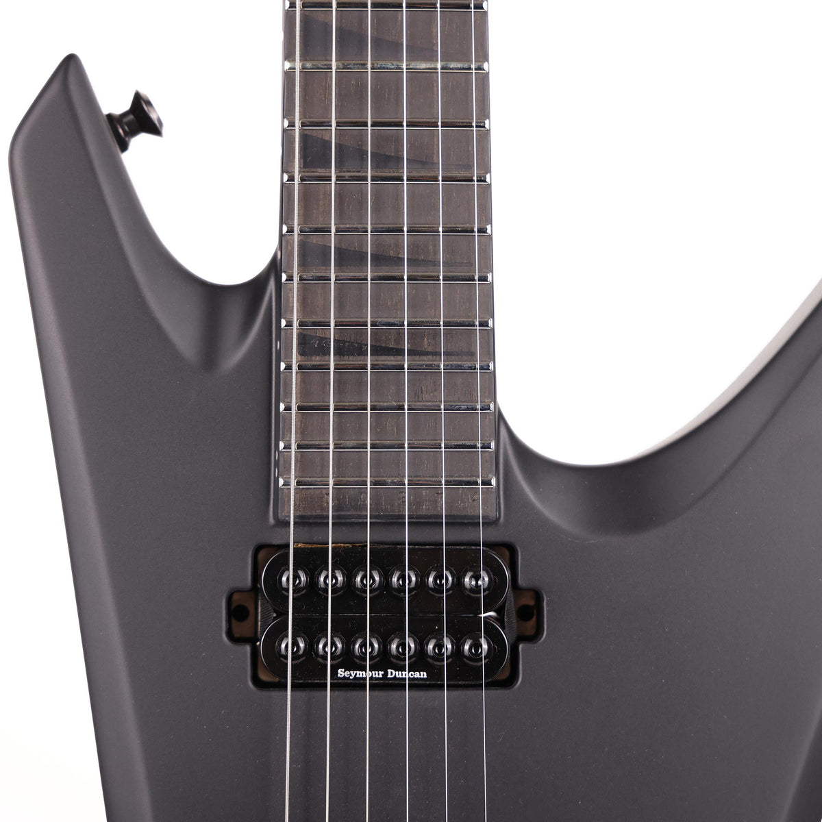 Jackson Custom Shop Warrior Matte Black — 6