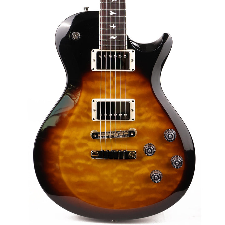 PRS S2 McCarty 594 Singlecut Quilt Top Black Wrap Sunburst Used