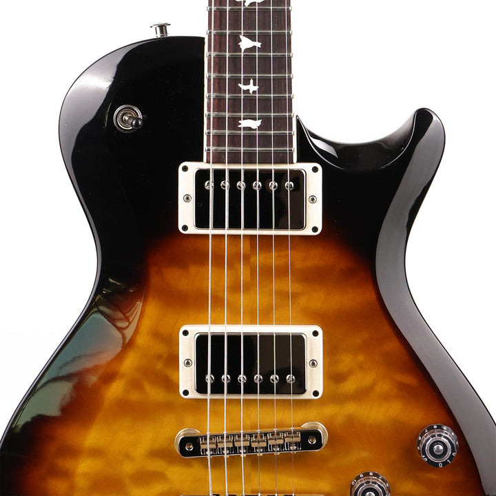PRS S2 McCarty 594 Singlecut Quilt Top Black Wrap Sunburst Used