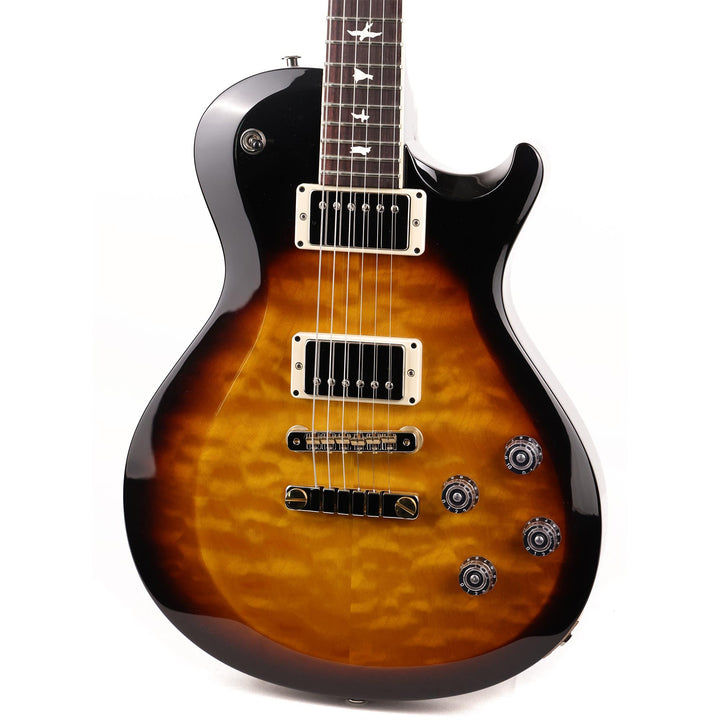 PRS S2 McCarty 594 Singlecut Quilt Top Black Wrap Sunburst Used