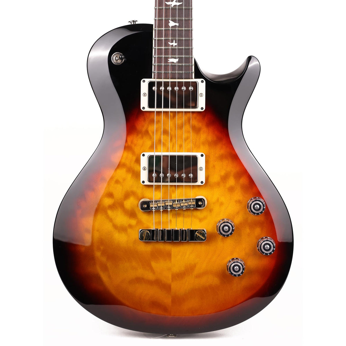 PRS S2 McCarty 594 Singlecut Quilt Top Music Zoo Exclusive Tri-Color Burst — 1