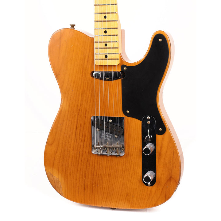 Fender Custom Shop Roasted Pine Double Esquire Relic Aged Natural 2023
