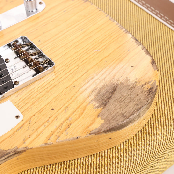 Fender Custom Shop 1958 Telecaster Heavy Relic Aged Natural Used