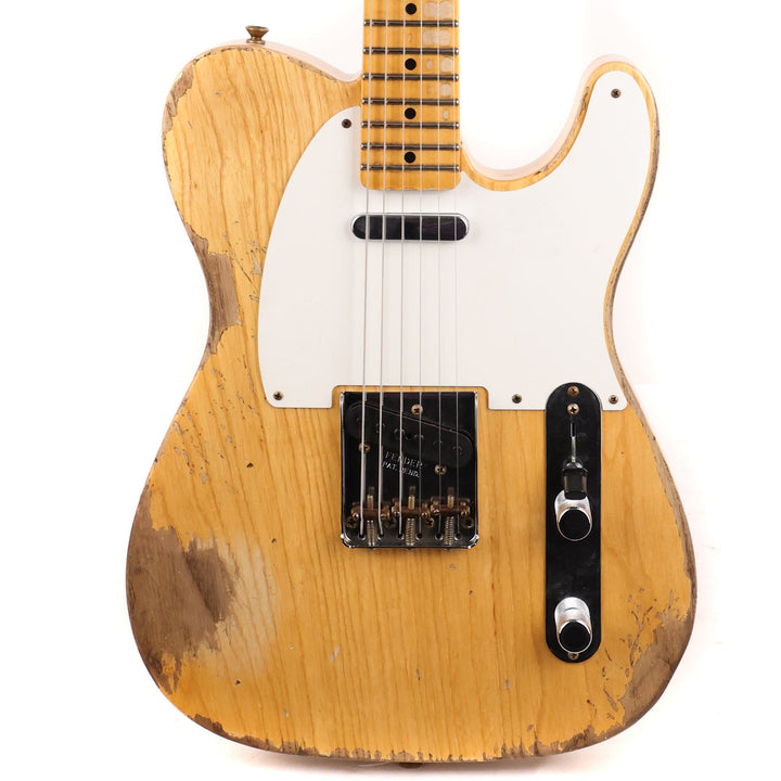 Fender Custom Shop 1958 Telecaster Heavy Relic Aged Natural Used