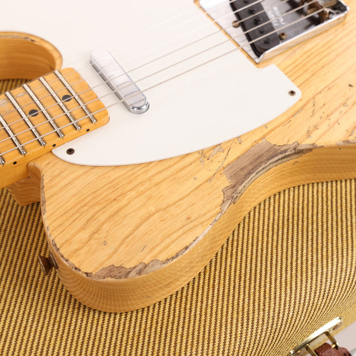 Fender Custom Shop 1958 Telecaster Heavy Relic Aged Natural Used