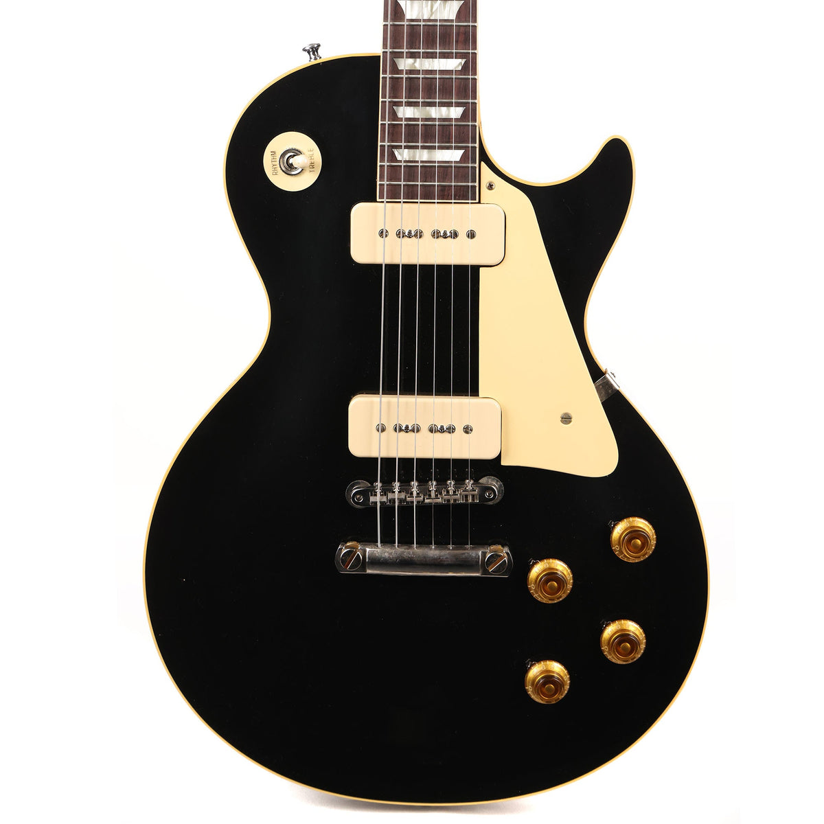 Gibson Custom Shop 1956 Les Paul Standard Reissue Made 2 Measure VOS Ebony — 1