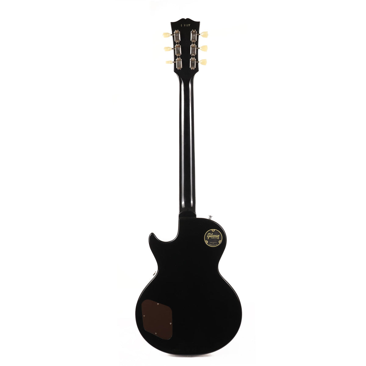 Gibson Custom Shop 1956 Les Paul Standard Reissue Made 2 Measure VOS Ebony — 3