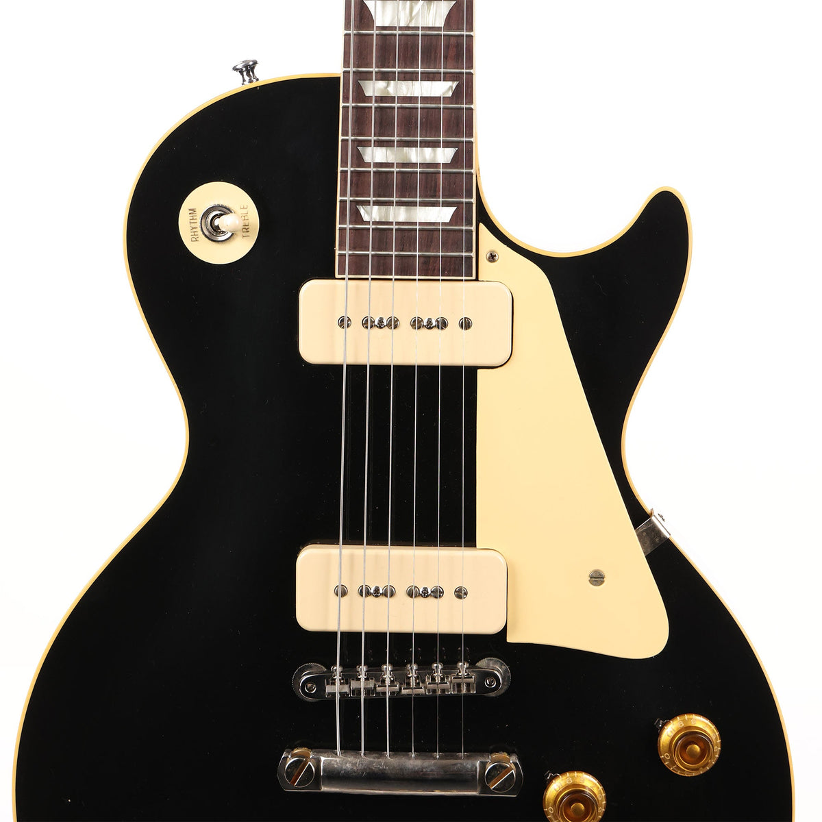Gibson Custom Shop 1956 Les Paul Standard Reissue Made 2 Measure VOS Ebony — 6