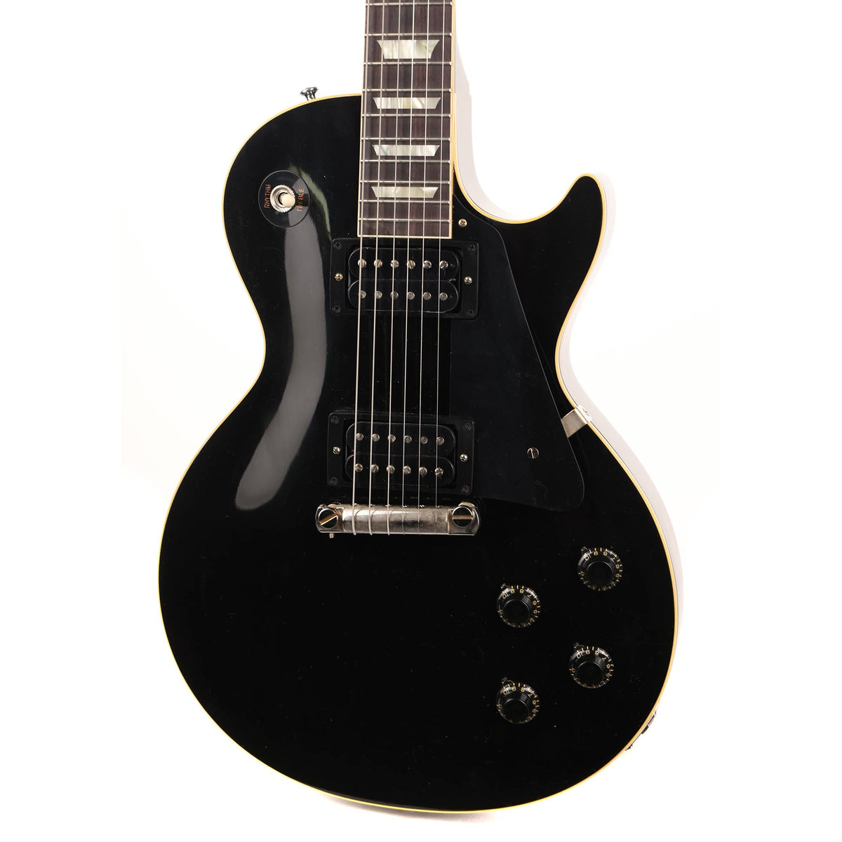 Gibson Custom Shop 1954 Les Paul Standard with Custombuckers Ebony Murphy Lab Ultra Light Aged Made 2 Measure — 7
