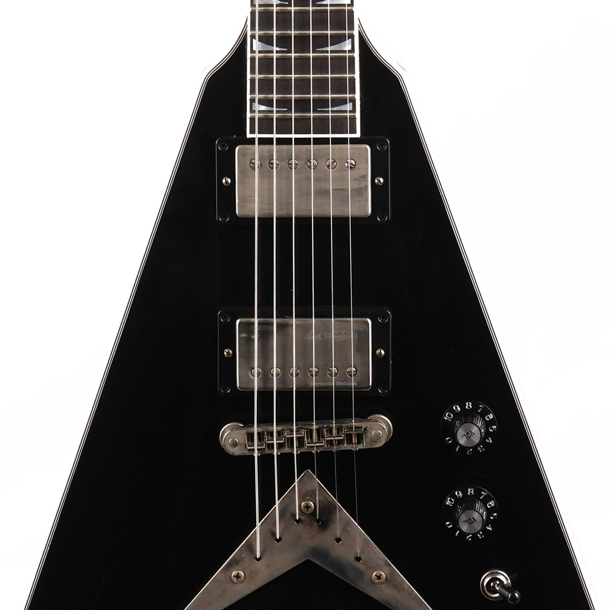 Gibson Custom Shop Dave Mustaine Flying V EXP Limited Edition Ebony VOS — 6