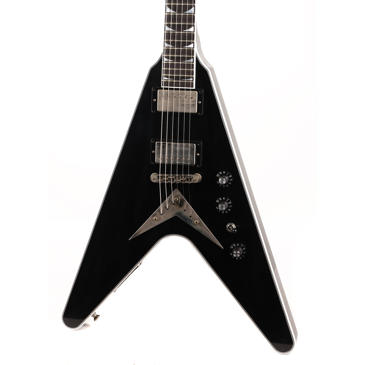 Gibson Custom Shop Dave Mustaine Flying V EXP Limited Edition Ebony VOS — 7