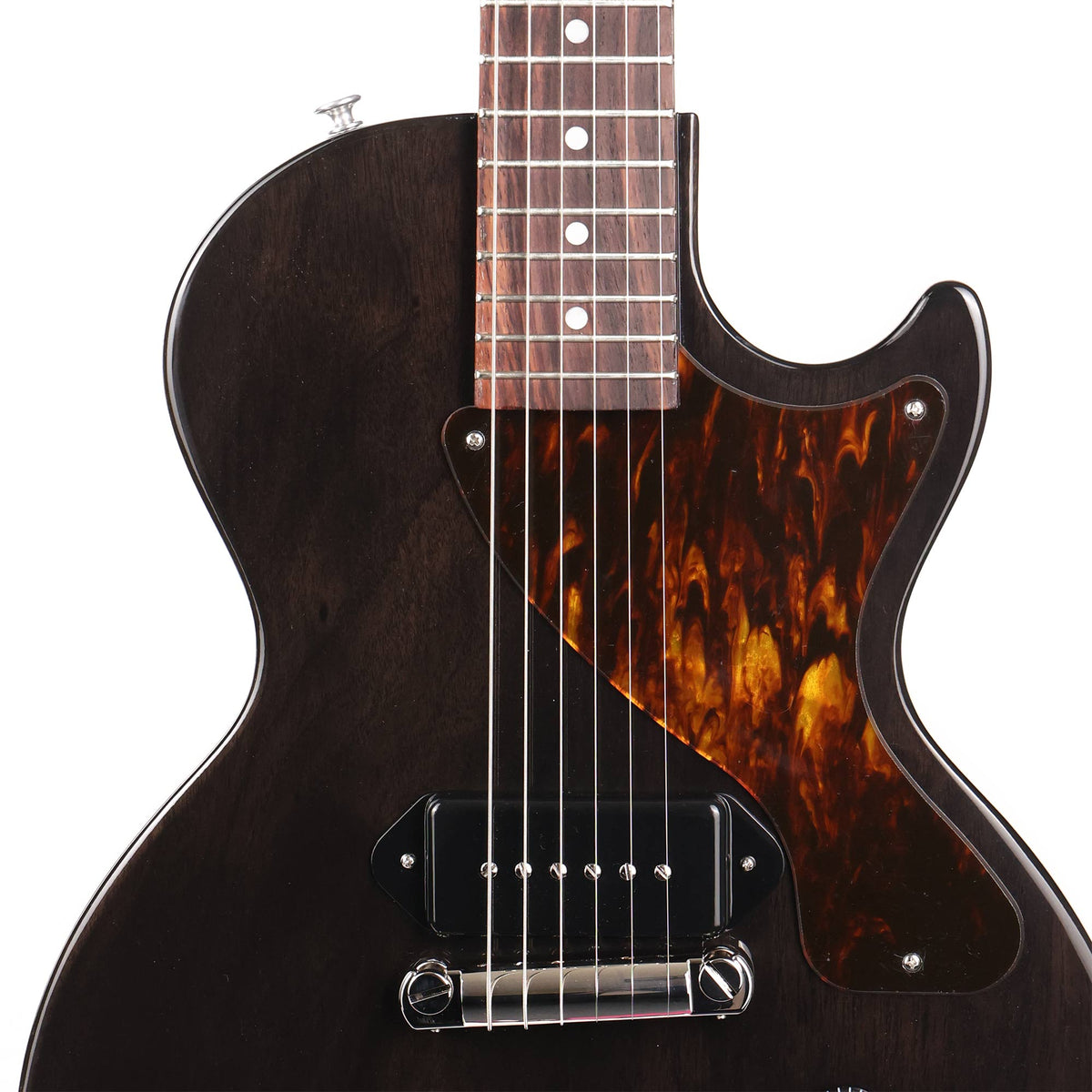 Gibson Billie Joe Armstrong Les Paul Junior Guitar Vintage Ebony Gloss — 6