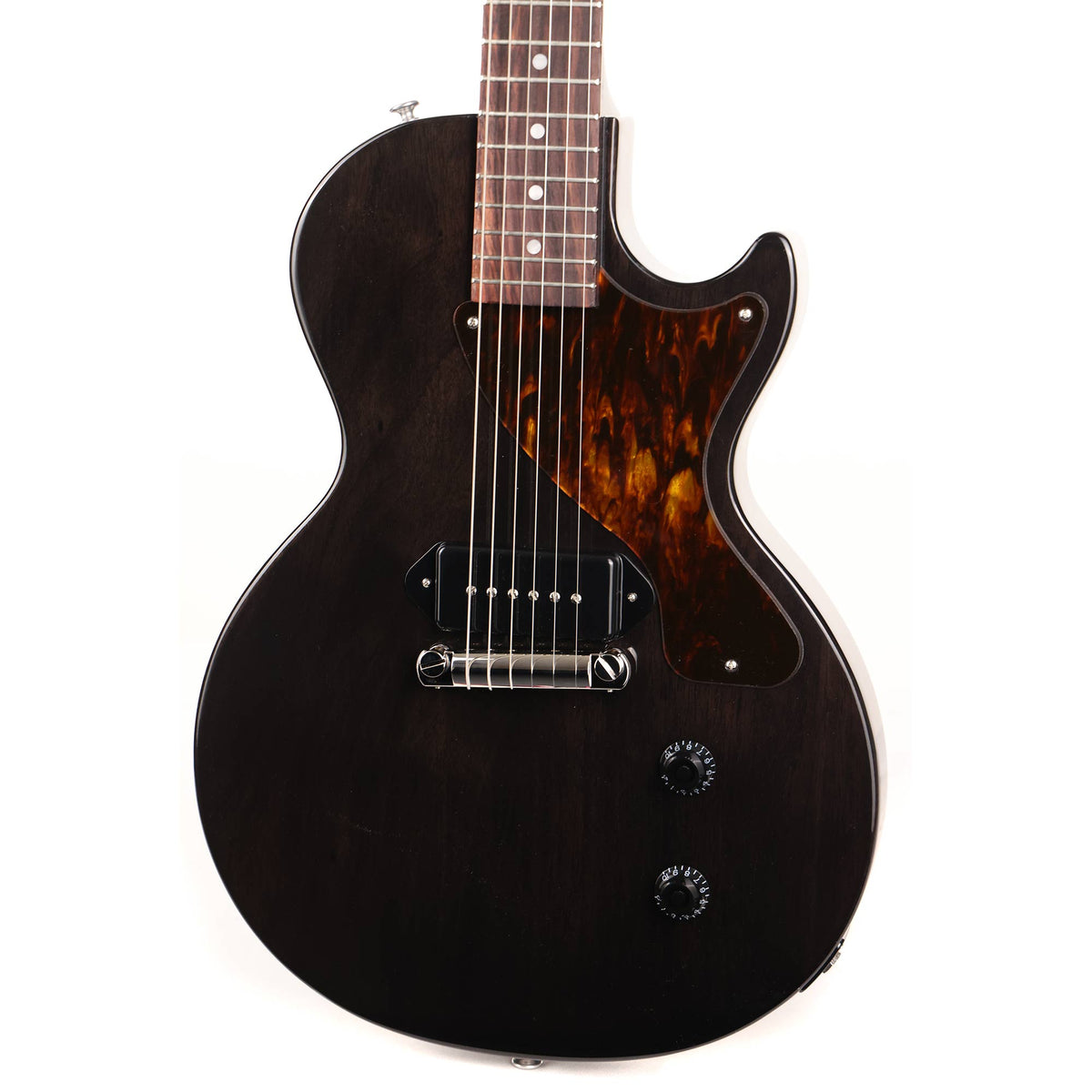 Gibson Billie Joe Armstrong Les Paul Junior Guitar Vintage Ebony Gloss — 7