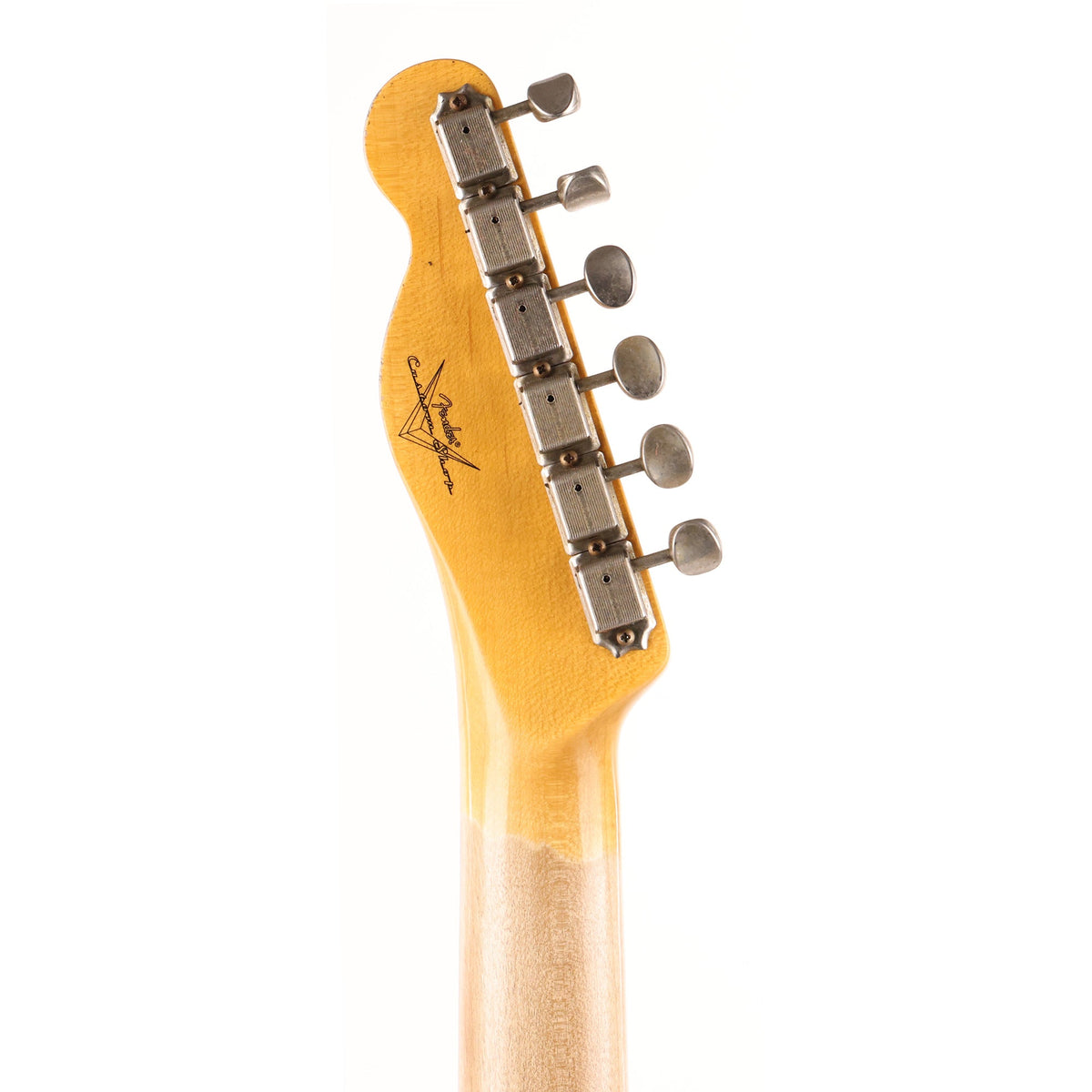 Fender Custom Shop 1965 Custom Telecaster Heavy Relic Faded Aged Inca Silver Used — 5