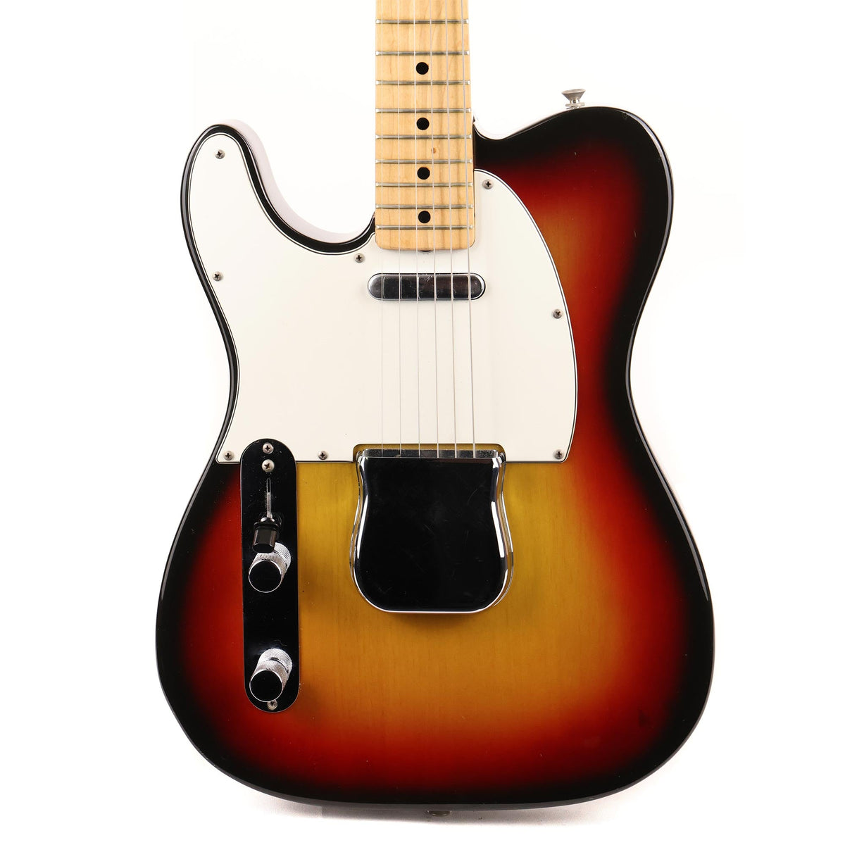1974 Fender Telecaster Left-Handed Sunburst — 1