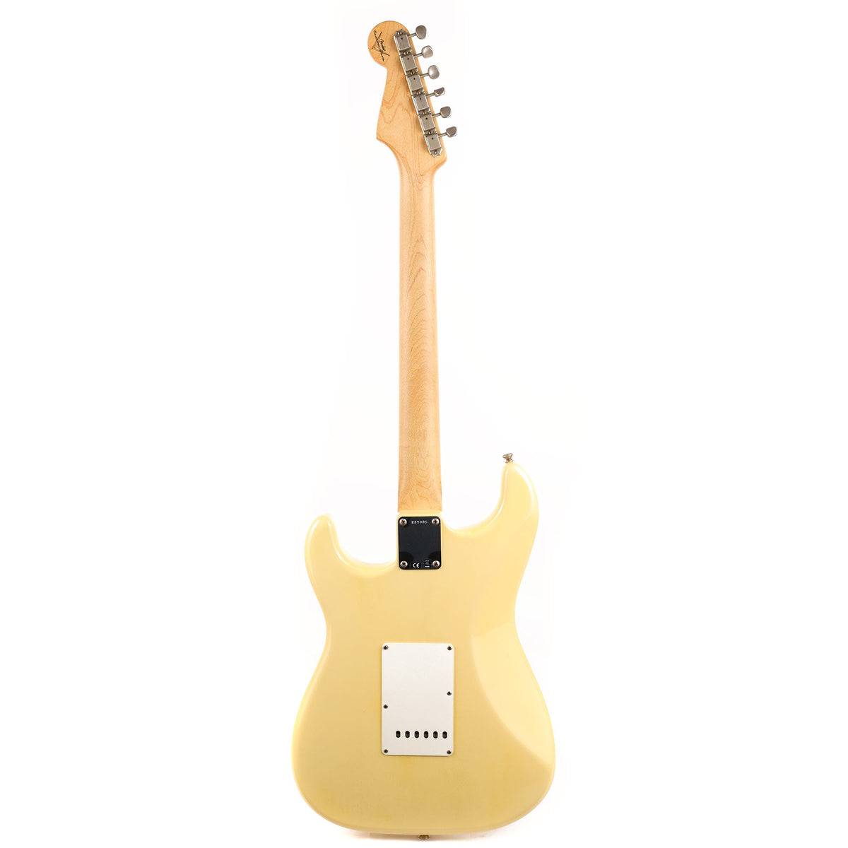 Fender Custom Shop 1960 Stratocaster NoNeck Music Zoo Exclusive Journeyman Relic Aged Vintage White 2017 — 3