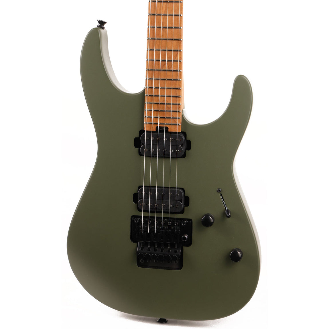 Charvel FSR Pro Mod Dinky DK24R Matte Army Drab | The Music Zoo
