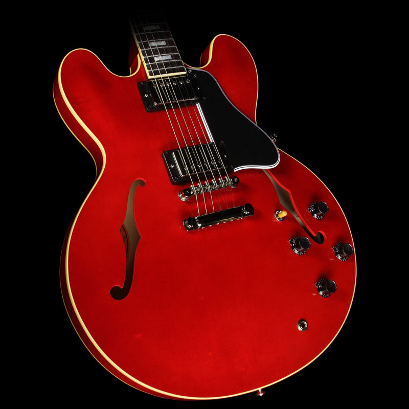 Gibson Custom Shop '63 Block ES-335 Electric Guitar Faded Cherry — 1