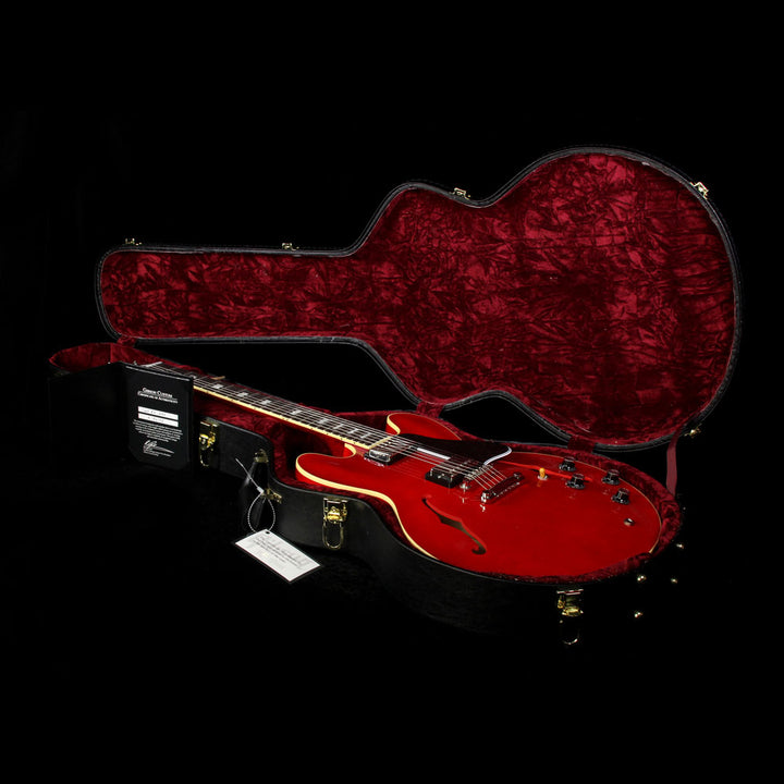Gibson Custom Shop '63 Block ES-335 Electric Guitar Faded Cherry