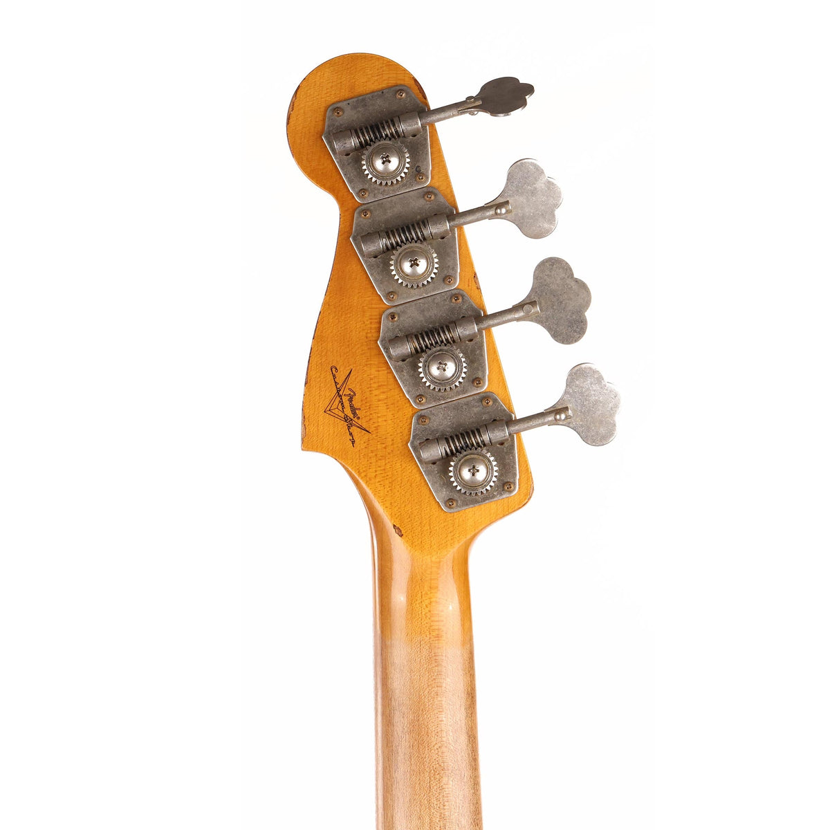 Fender Custom Shop 1960 Precision Bass Heavy Relic Faded Aged Vintage White — 5