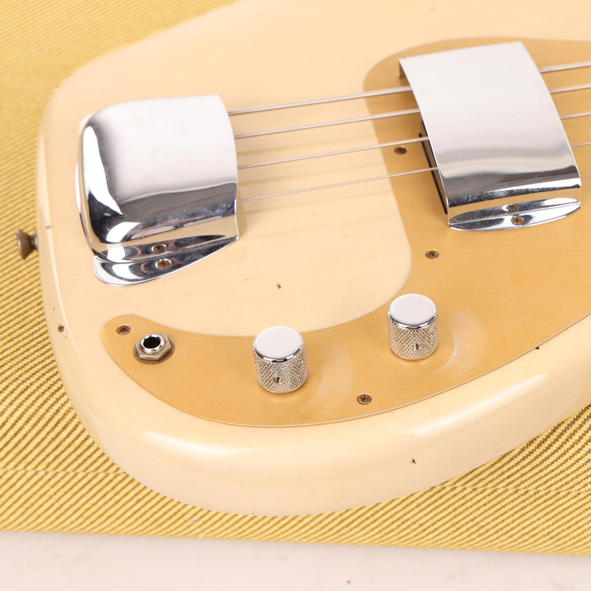 Fender Custom Shop 1959 Precision Bass Journeyman Relic Faded Aged Vintage Blonde — 9