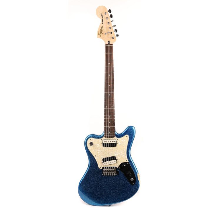 Squier Paranormal Series Super-Sonic Blue Sparkle Used