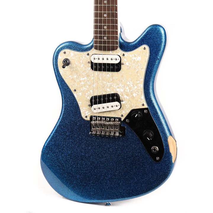 Squier Paranormal Series Super-Sonic Blue Sparkle Used