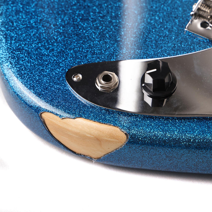 Squier Paranormal Series Super-Sonic Blue Sparkle Used