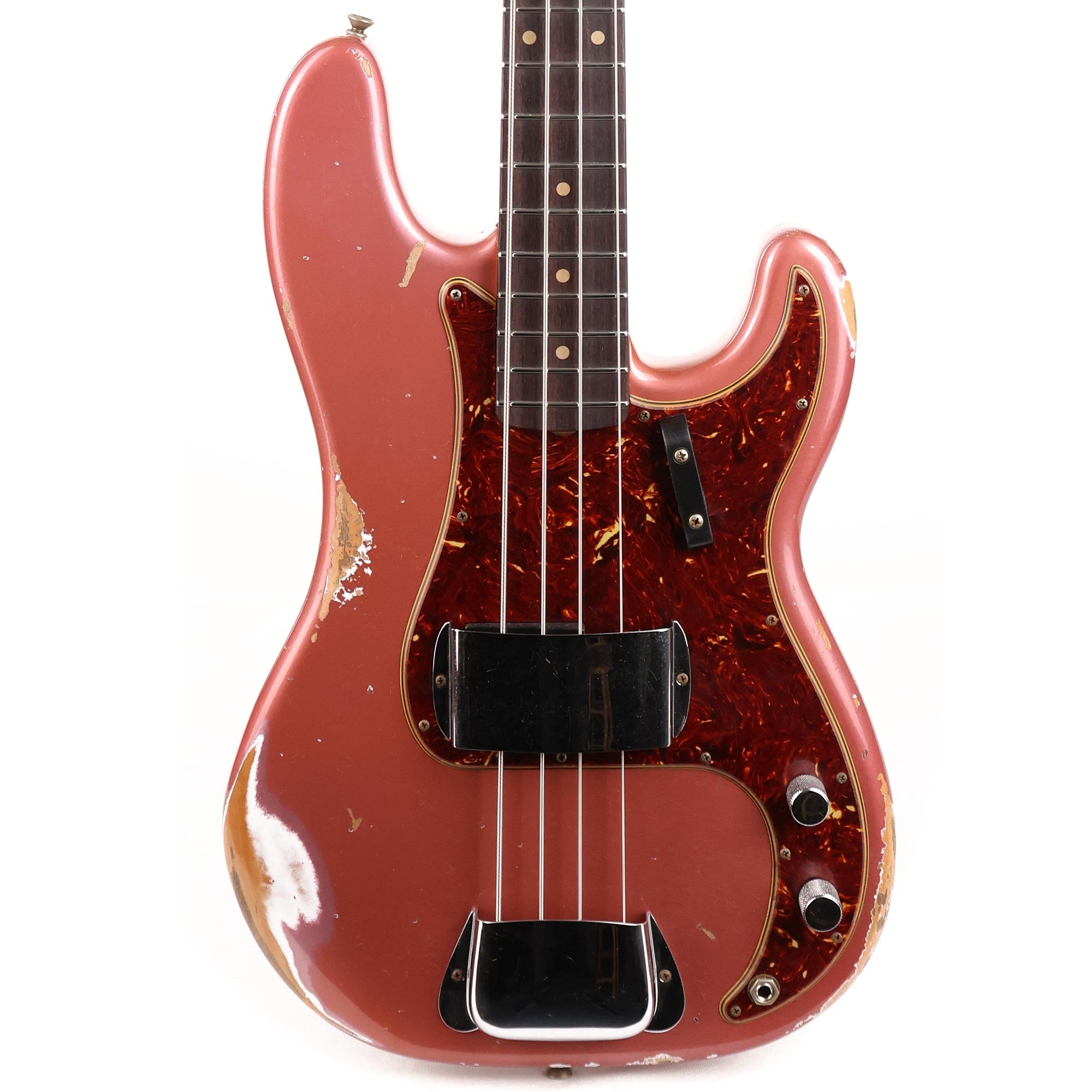 fósil Lechuguilla Similar Fender Custom Shop 1960 Precision Bass Heavy Relic Aged Burgundy Mist | The  Music Zoo