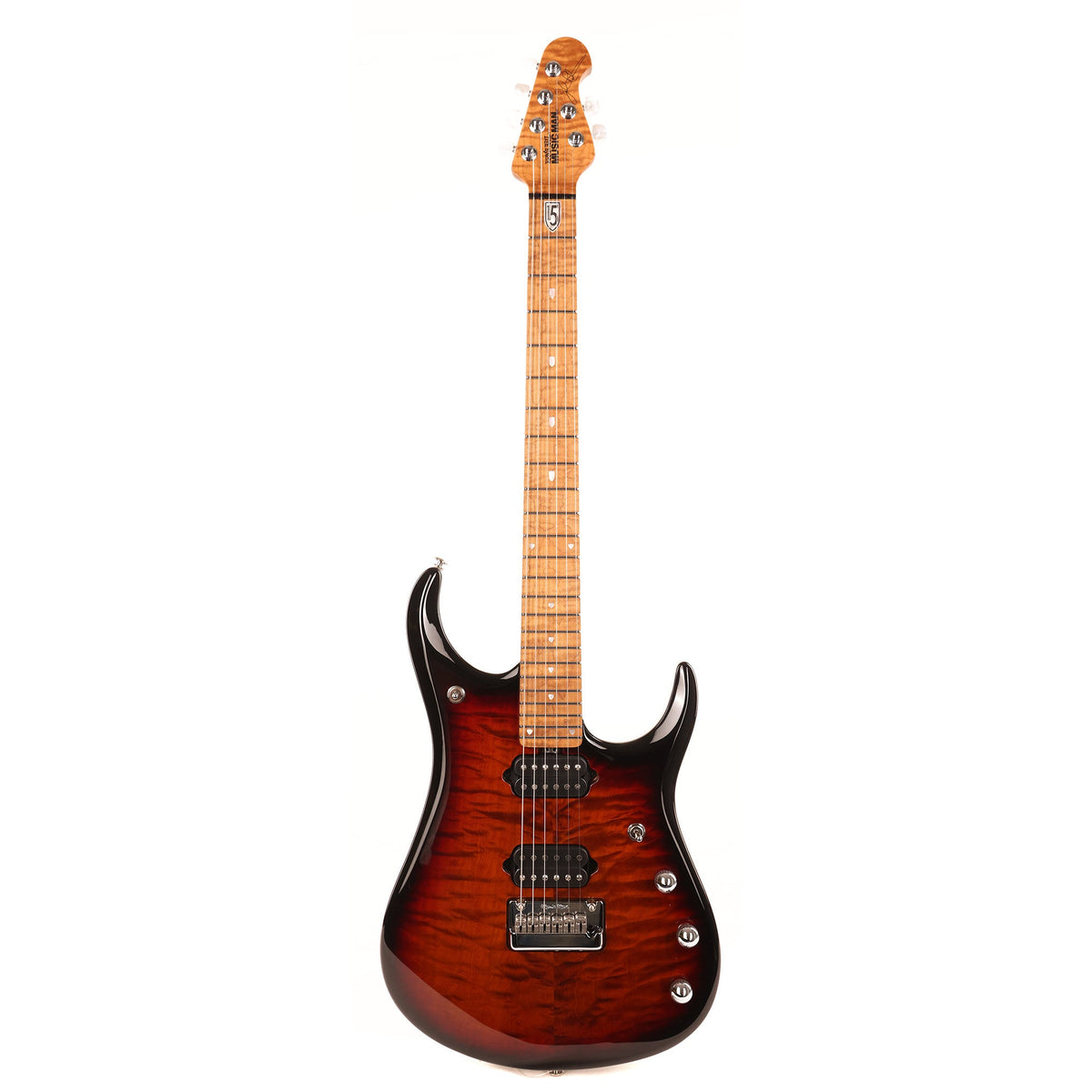 Ernie Ball Music Man JP15 John Petrucci Signature Tiger Eye Quilt Top 2023 — 2