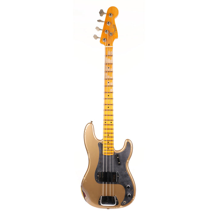 Fender Custom Shop 1958 Precision Bass Relic Aged Shoreline Gold over Chocolate 3-Tone Sunburst