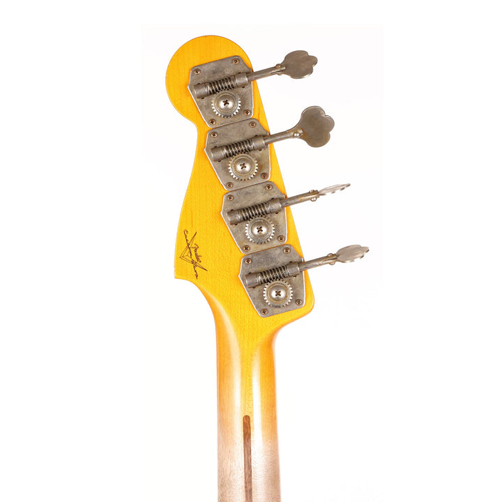 Fender Custom Shop 1958 Precision Bass Relic Aged Shoreline Gold over Chocolate 3-Tone Sunburst