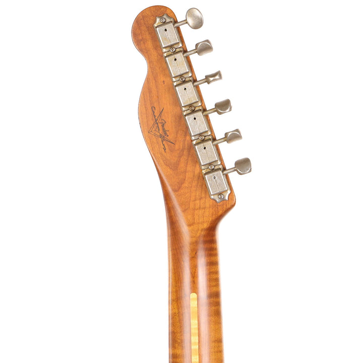 Fender Custom Shop P-90 Telecaster Thinline Relic Faded Aged Lake Placid Blue