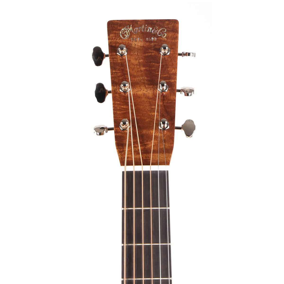 Martin Custom Shop Super D Dreadnought High Flame Koa Acoustic Guitar Used — 4