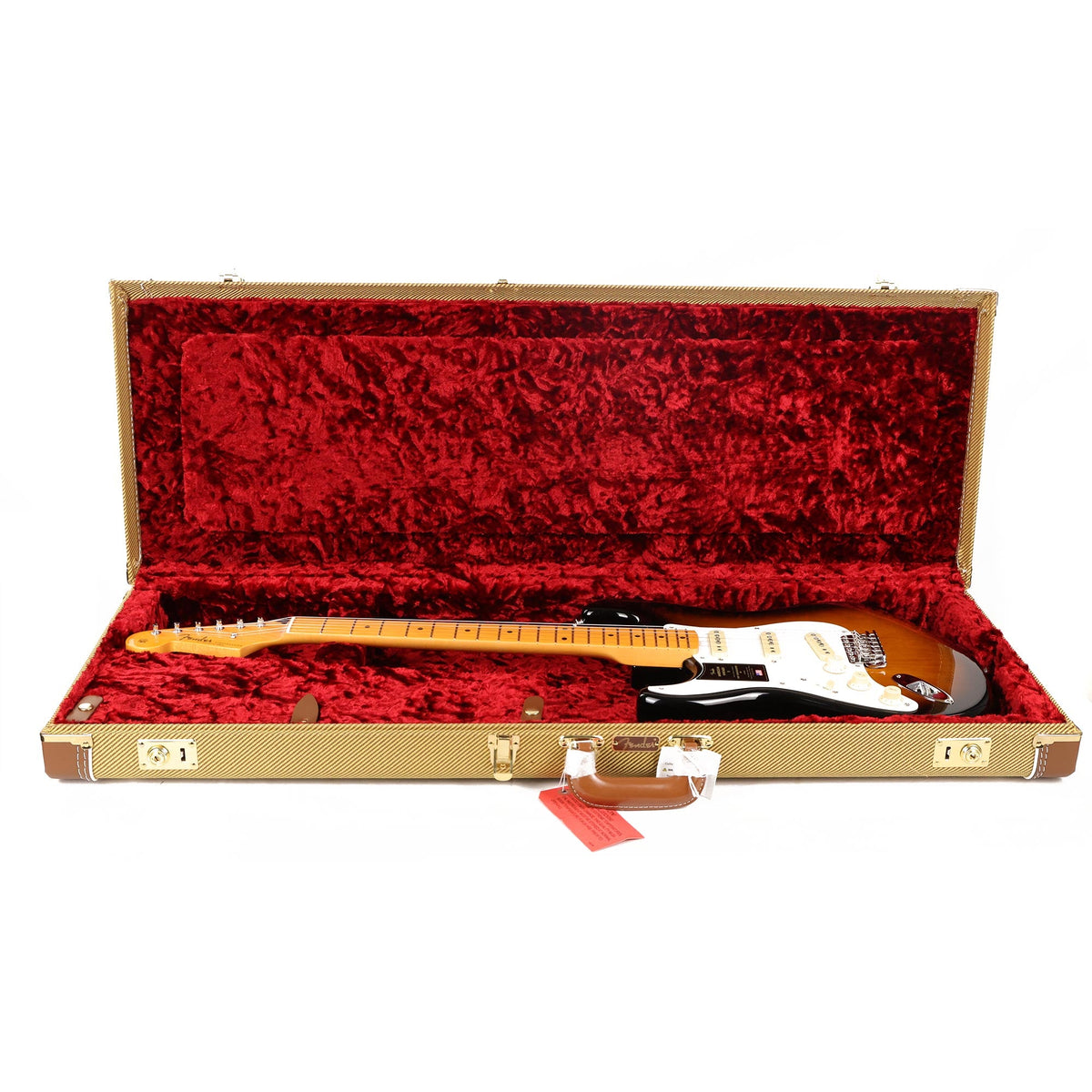 Fender American Vintage II 1957 Stratocaster Left-Handed 2-Tone Sunburst Used — 8