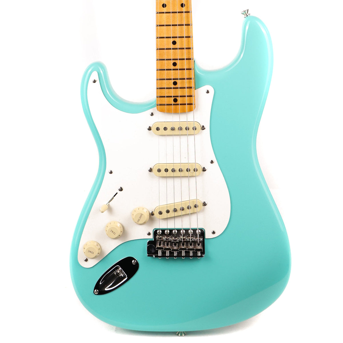 Fender American Vintage II 1957 Stratocaster Left-Handed Seafoam Green Used — 1