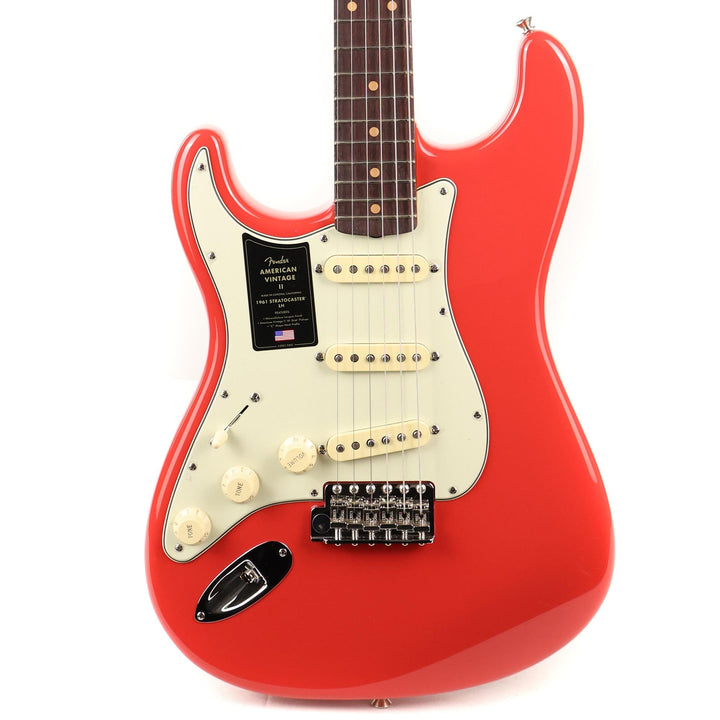 Fender American Vintage II 1961 Stratocaster Left-Handed Fiesta Red
