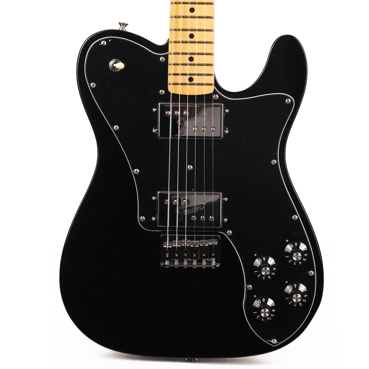 Fender American Vintage II 1975 Telecaster Deluxe Black 2023 — 1