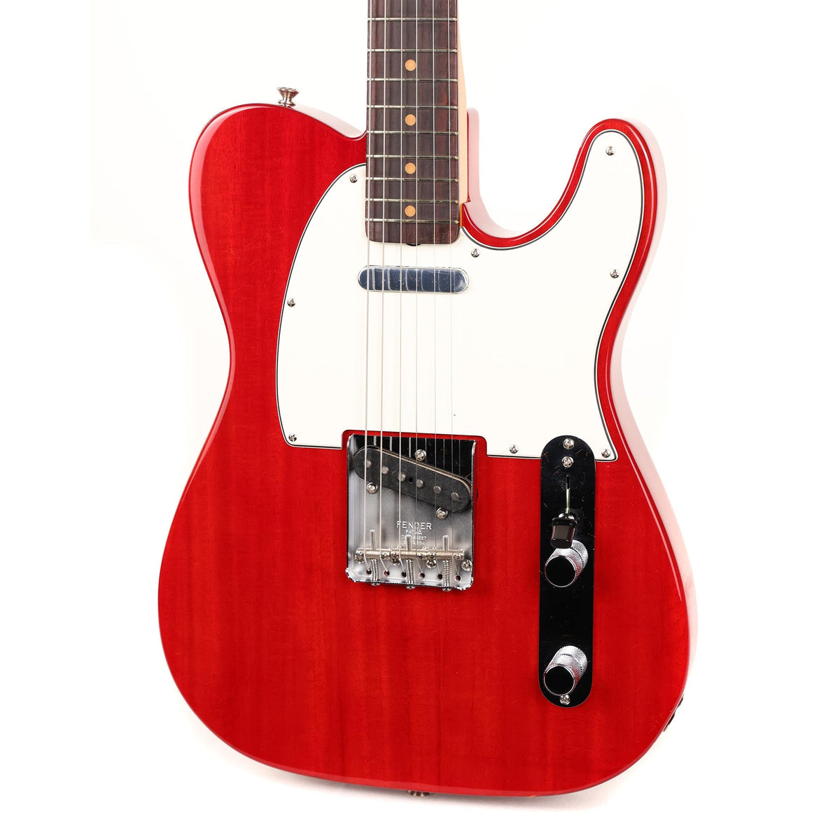Fender American Vintage II 1963 Telecaster Crimson Red Transparent — 7