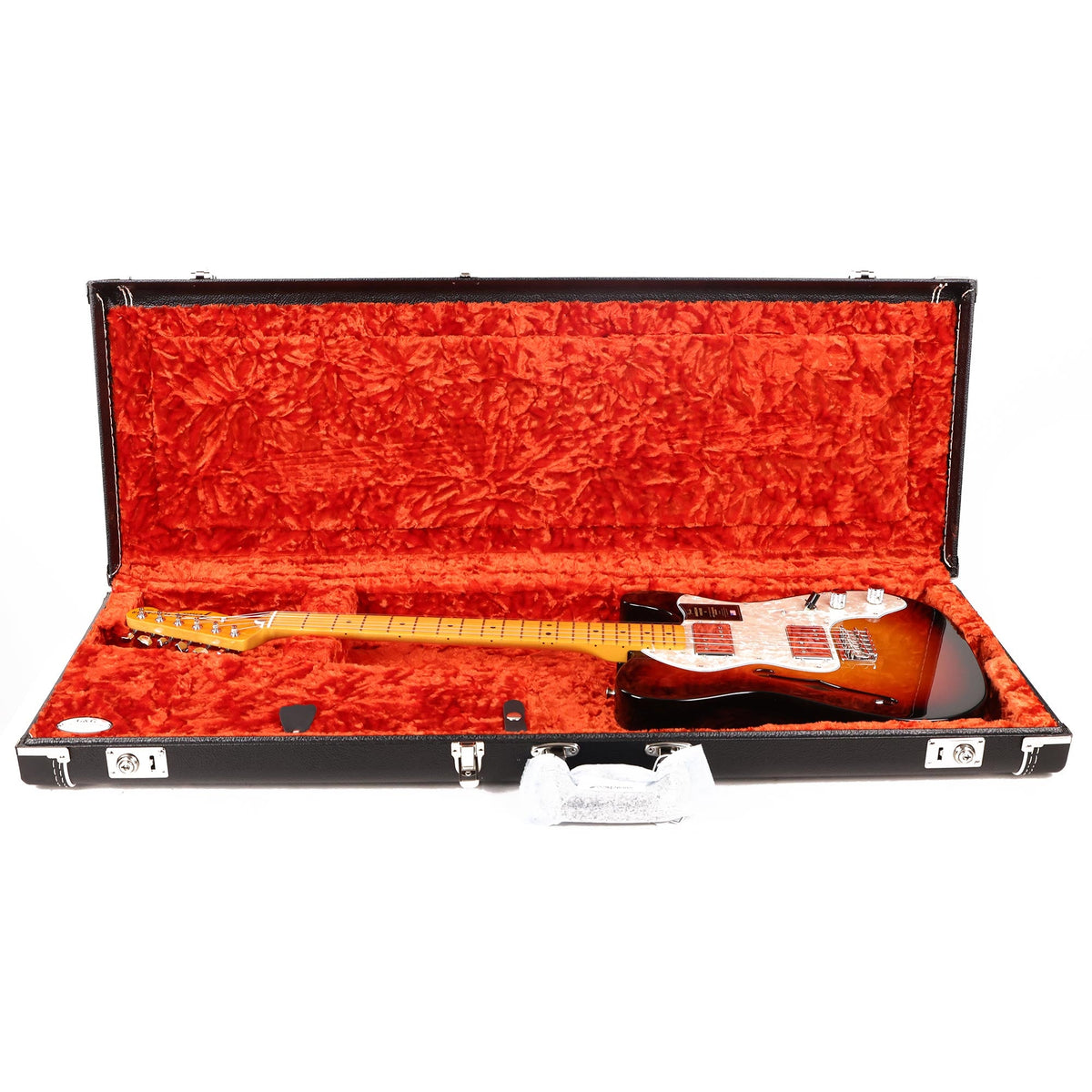 Fender American Vintage II 1972 Telecaster Thinline 3-Tone Sunburst — 8