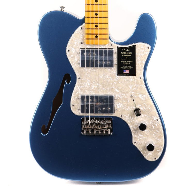 Fender American Vintage II 1972 Telecaster Thinline Lake Placid Blue
