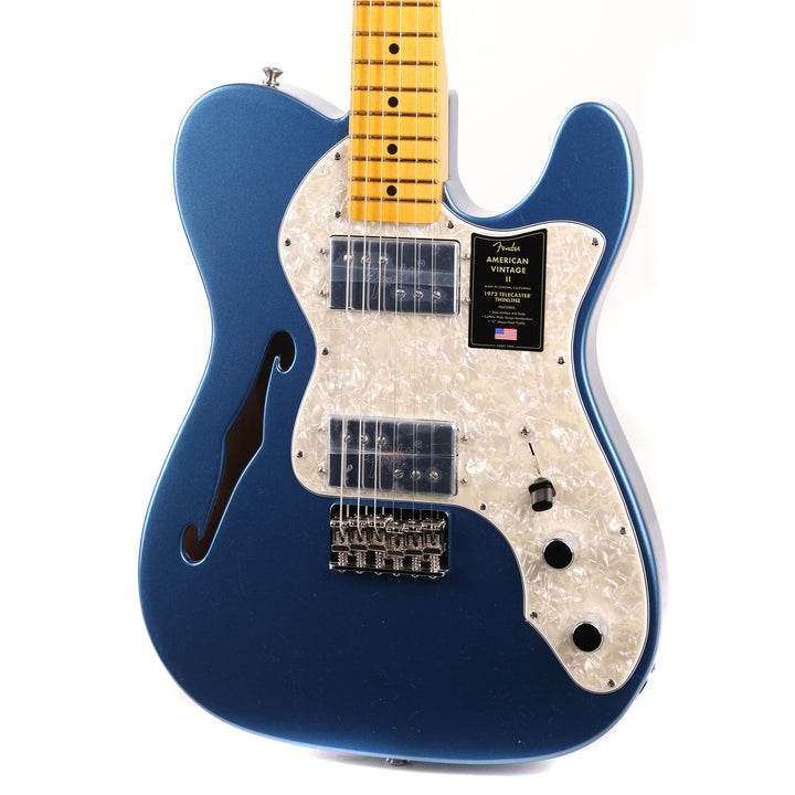 Fender American Vintage II 1972 Telecaster Thinline Lake Placid Blue