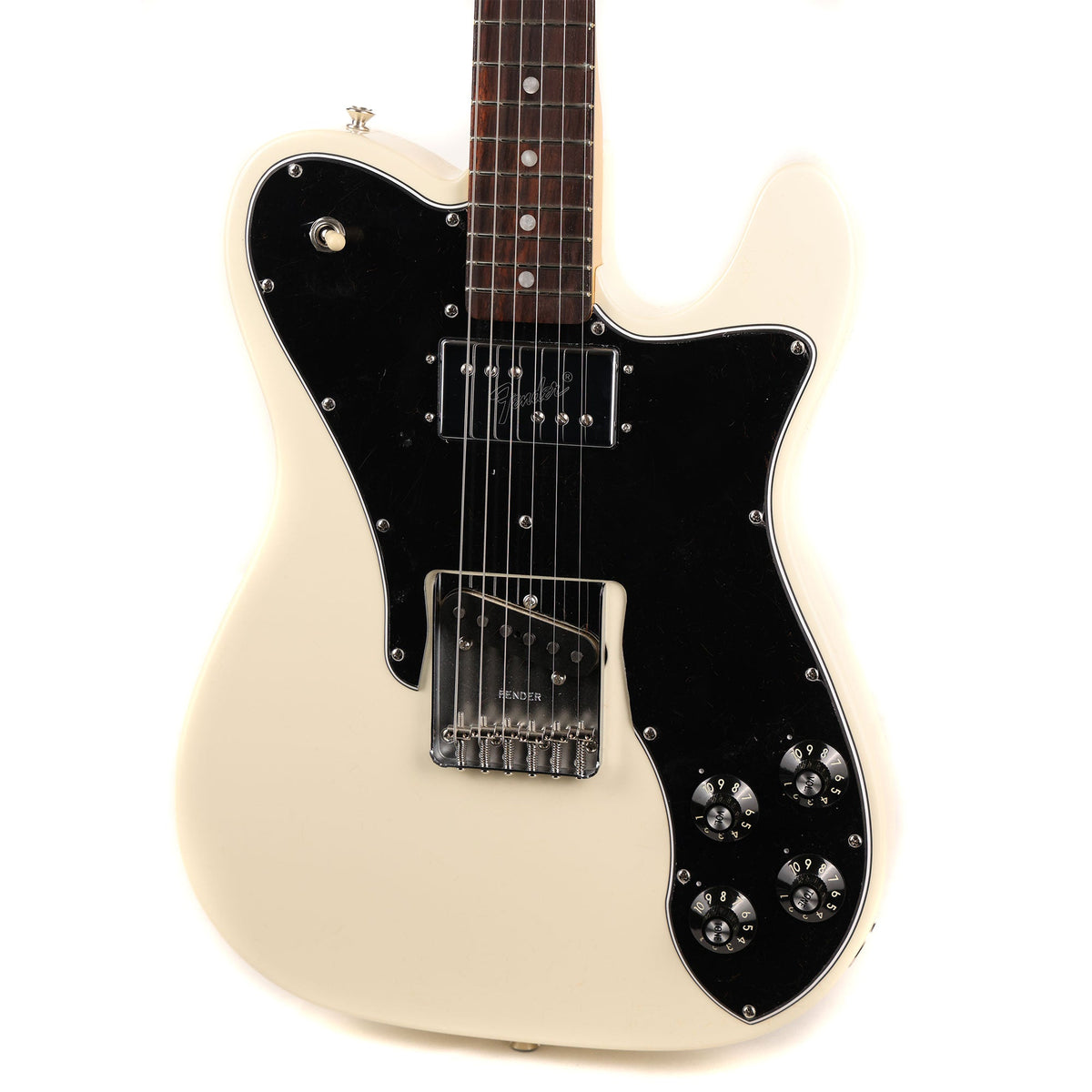 Fender American Vintage II 1977 Telecaster Custom Olympic White Used — 7