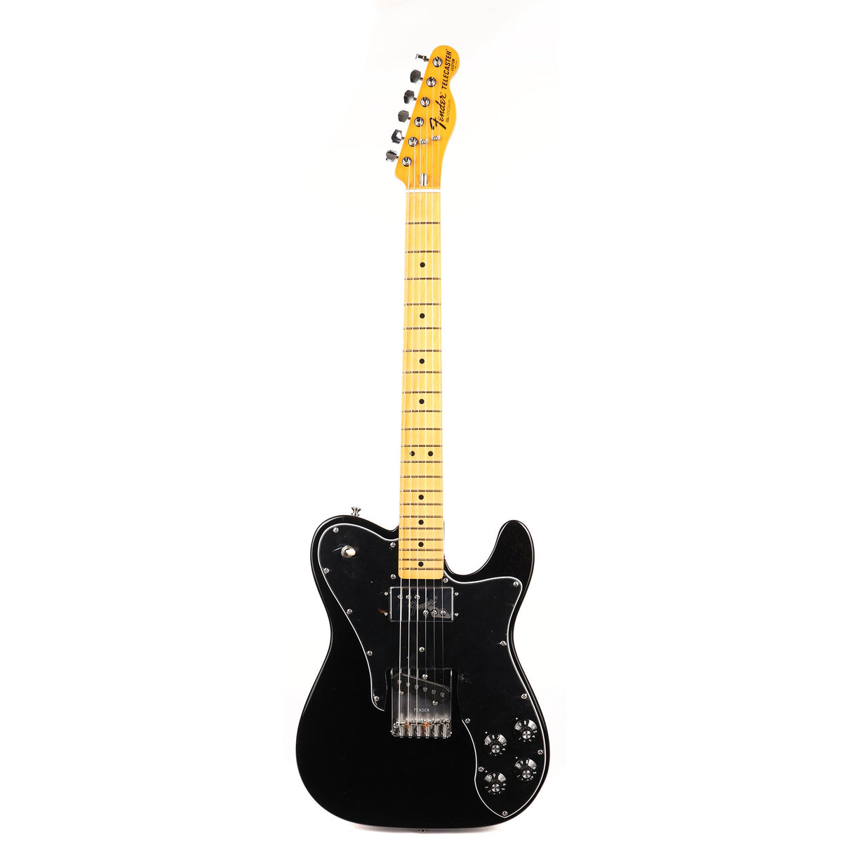 Fender American Vintage II 1977 Telecaster Custom Black Used — 2