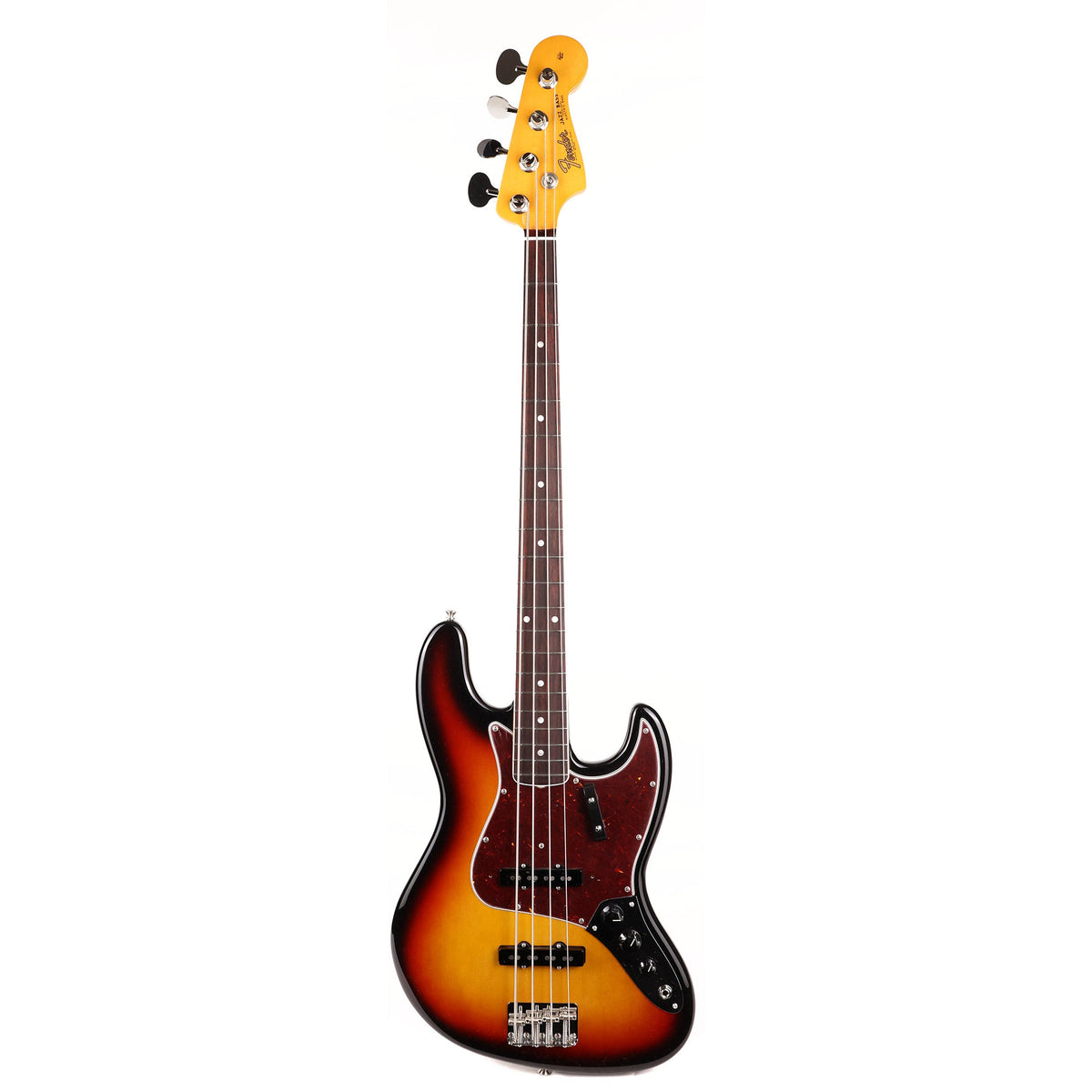 Fender American Vintage II 1966 Jazz Bass 3-Tone Sunburst — 2